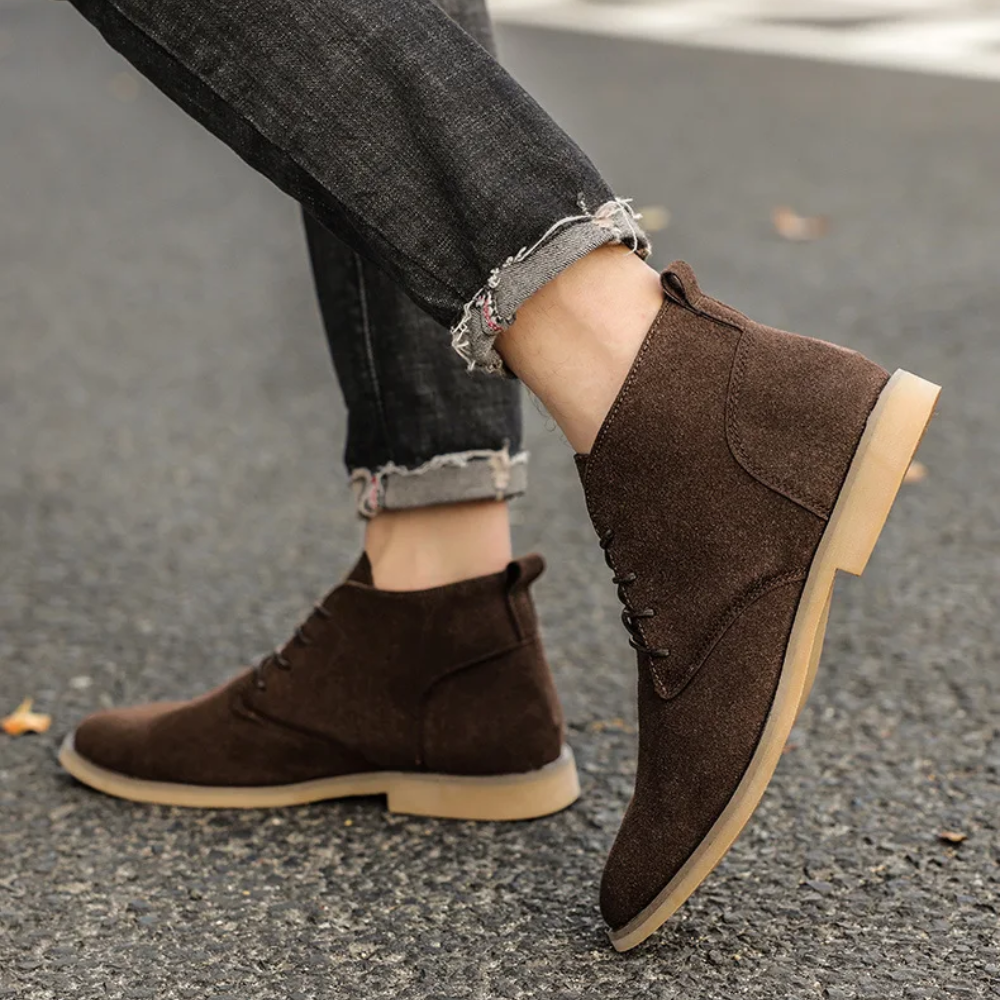 The Hero British Suede Boot