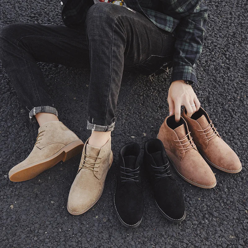 The Hero British Suede Boot
