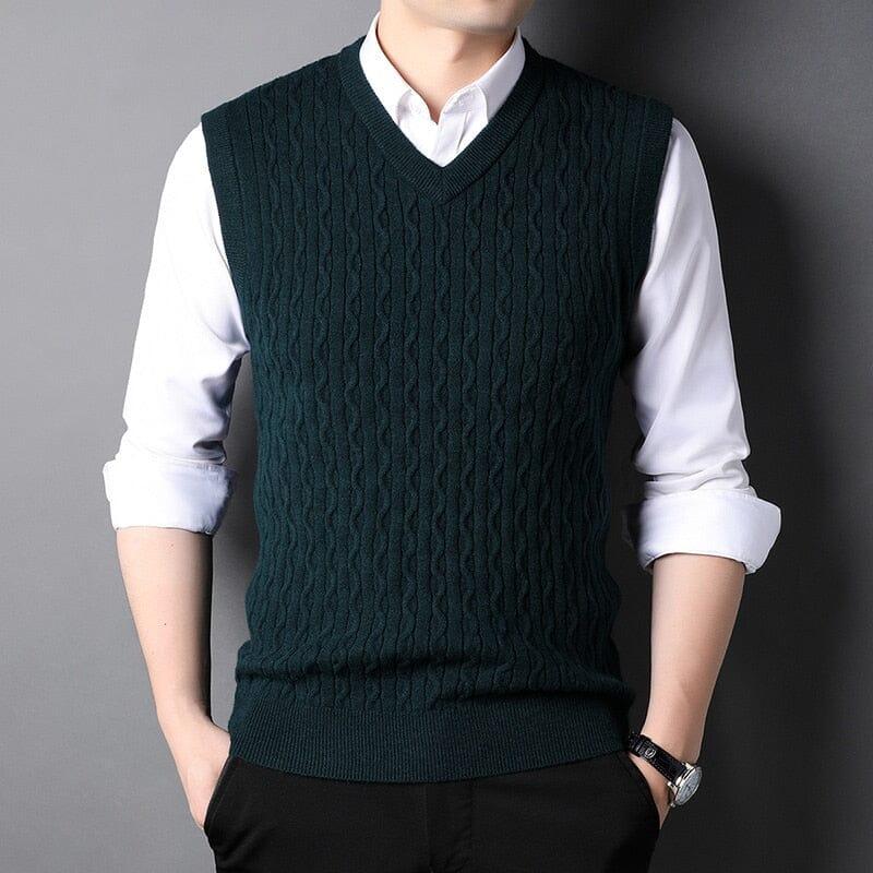 The Hero Wool Sweater Vest