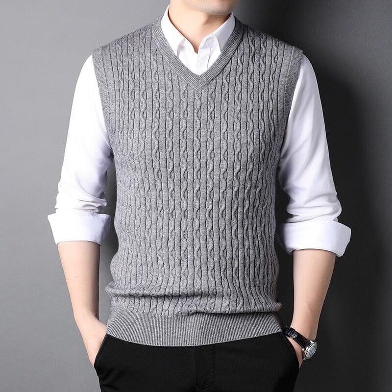 The Hero Wool Sweater Vest