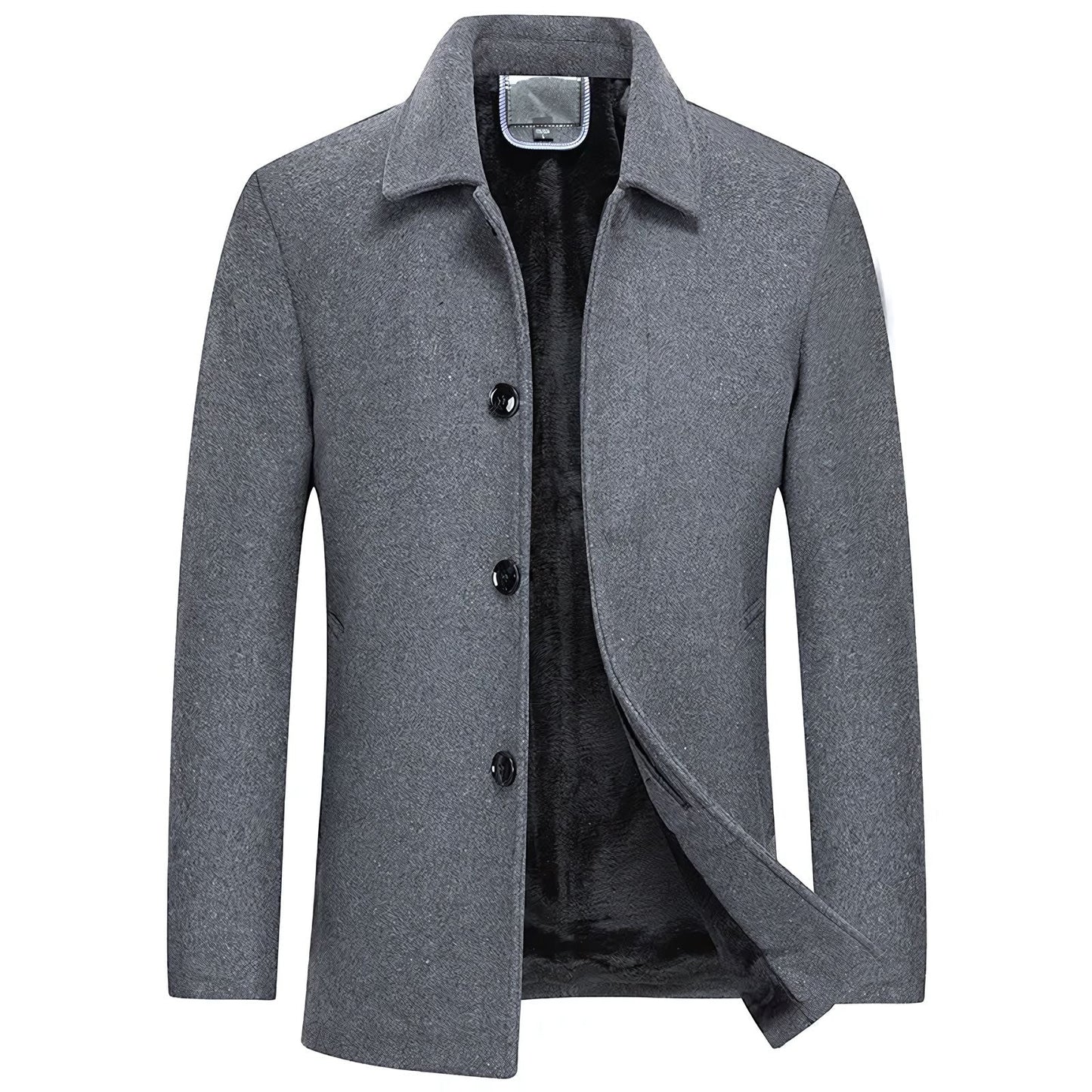 The Hero Denmark Short Wool Overcoat