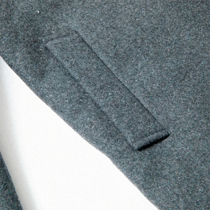 The Hero Denmark Short Wool Overcoat
