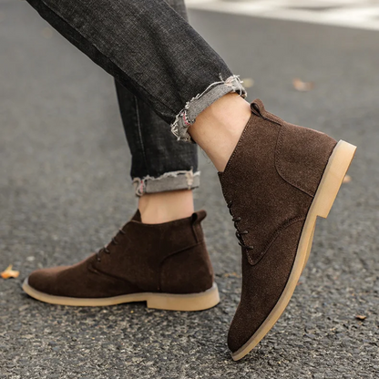 The Hero  British Suede Boot
