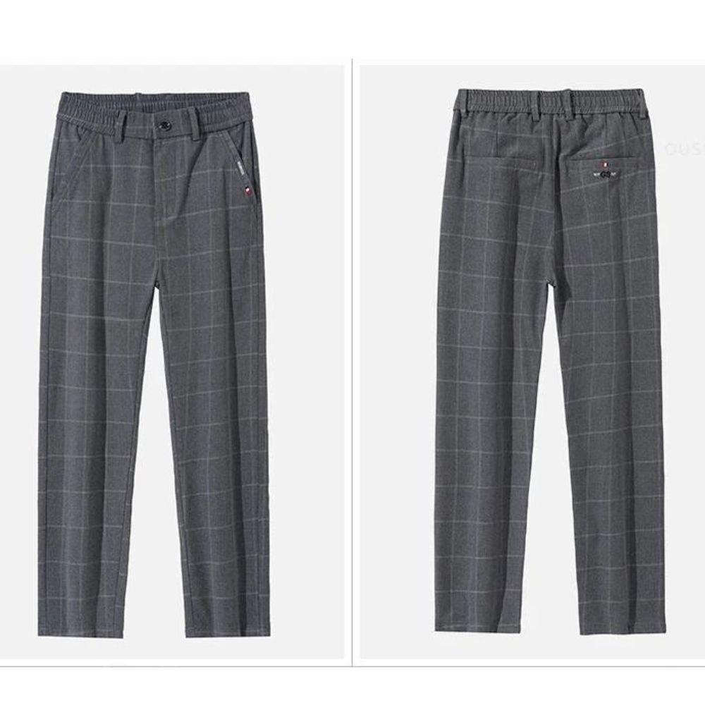 The Hero Checkered Dress Pants