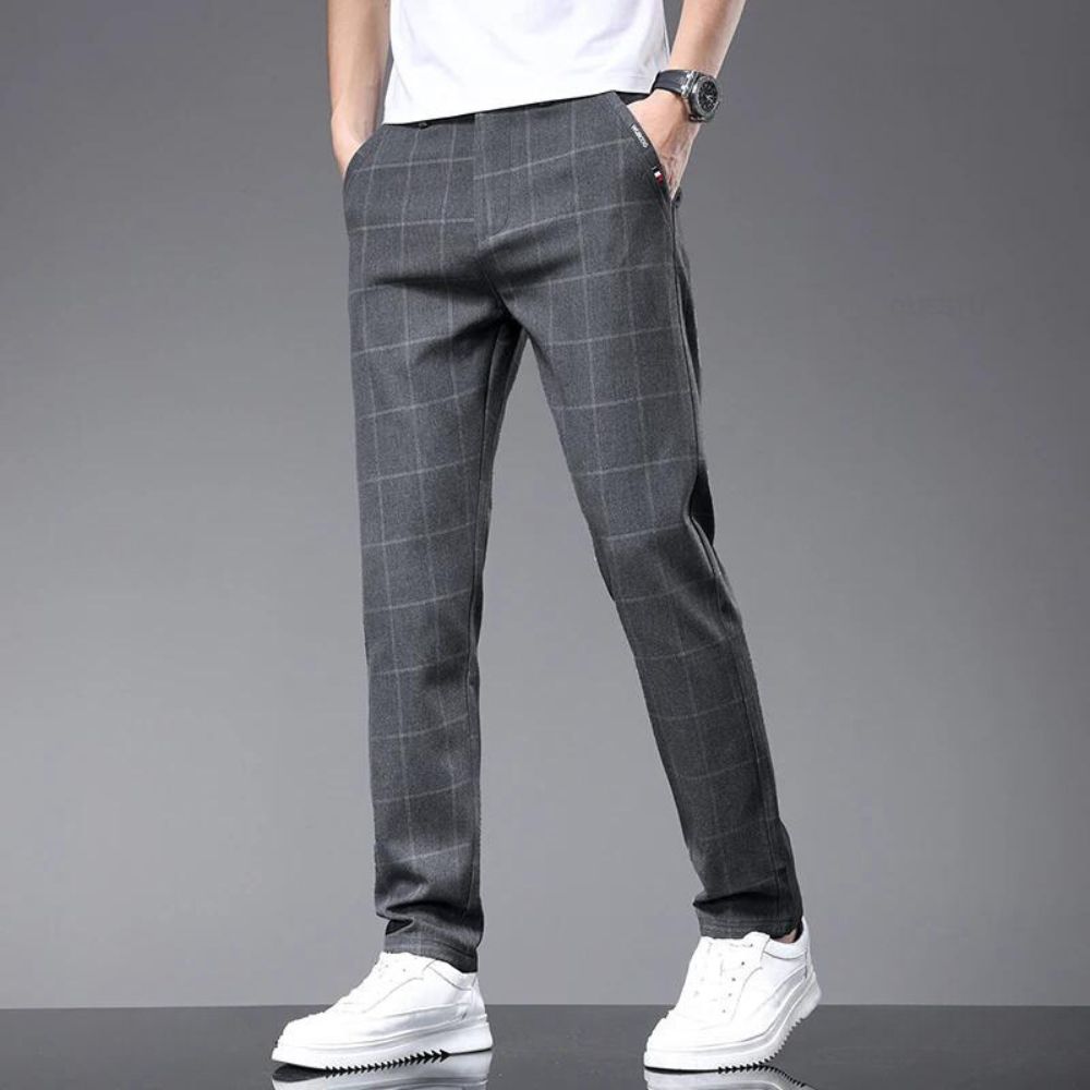 The Hero Checkered Dress Pants