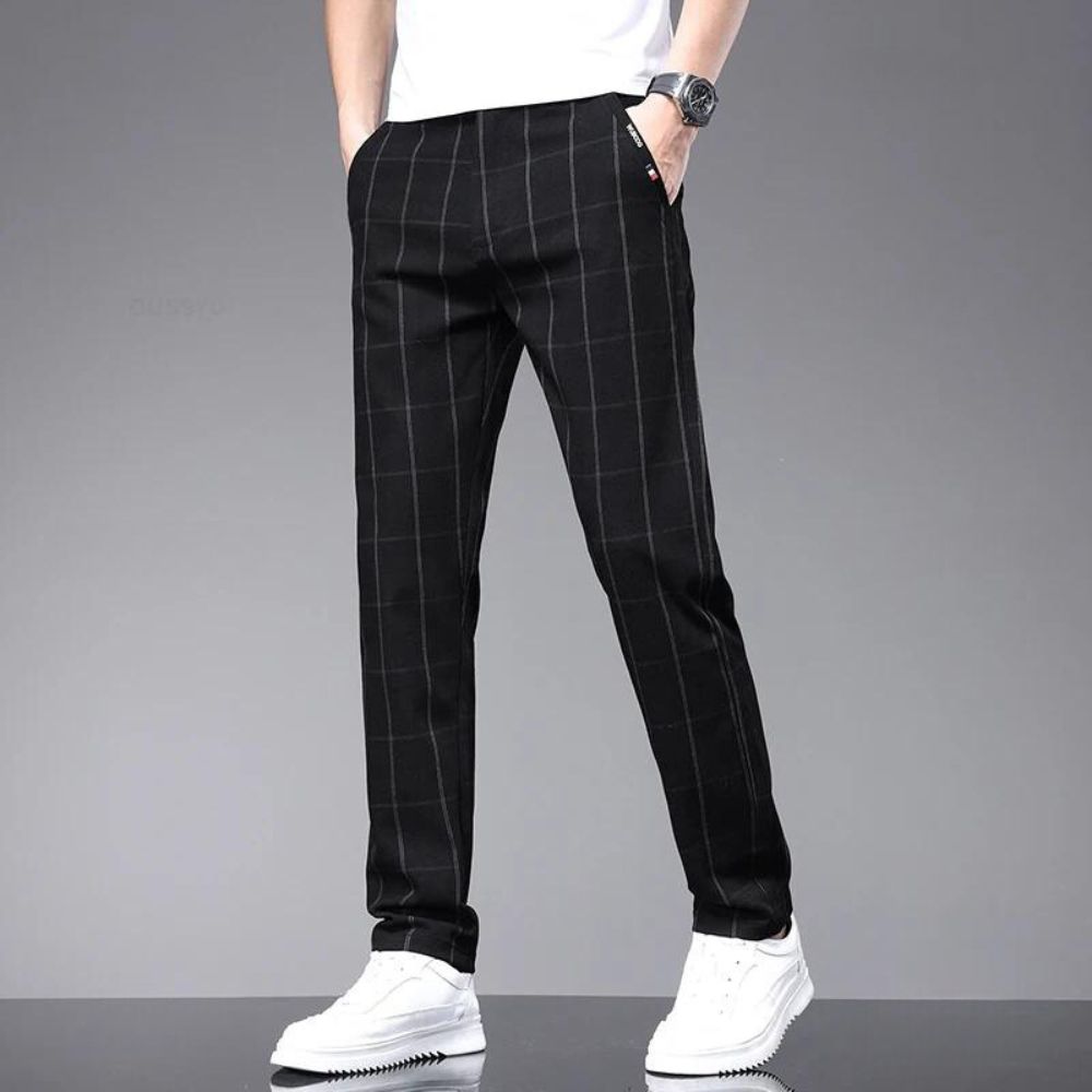 The Hero Checkered Dress Pants