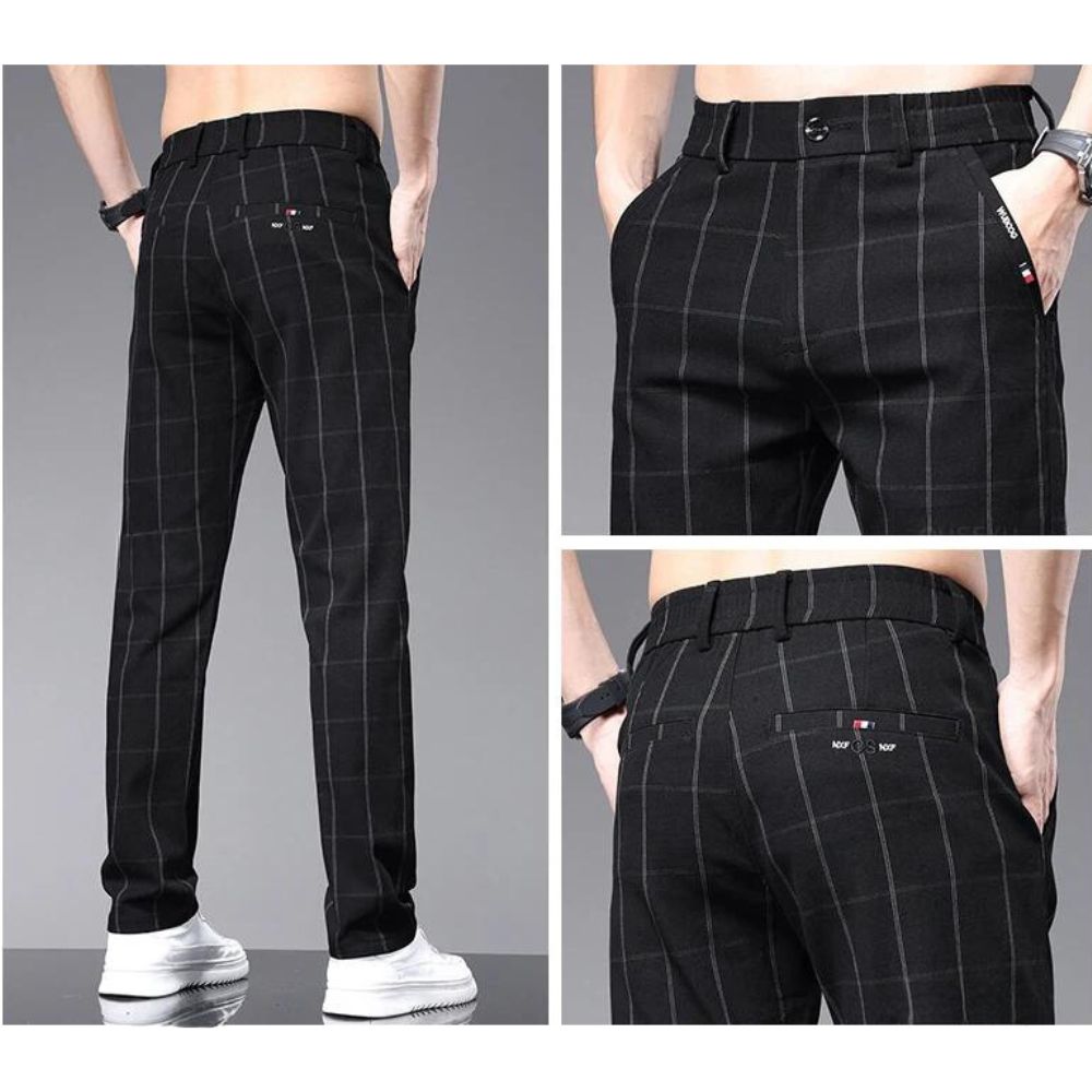 The Hero Checkered Dress Pants