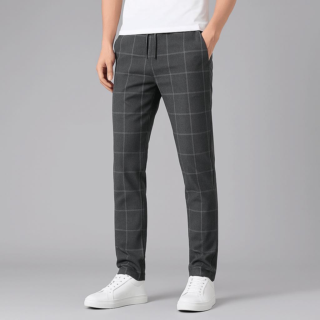 The Hero Checkered Dress Pants