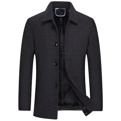 The Hero Denmark Short Wool Overcoat