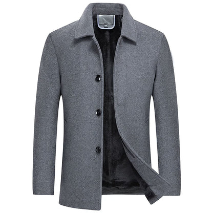 The Hero Denmark Short Wool Overcoat