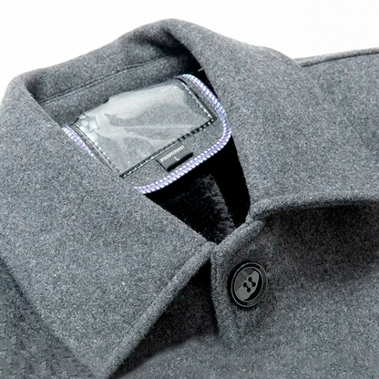 The Hero Denmark Short Wool Overcoat