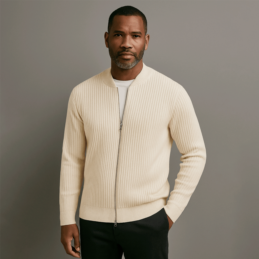 The Hero Classic Sweater with Zipper