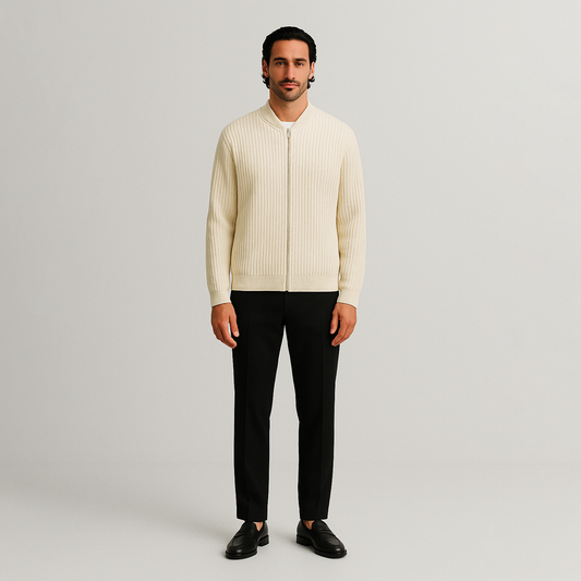 The Hero Classic Sweater with Zipper