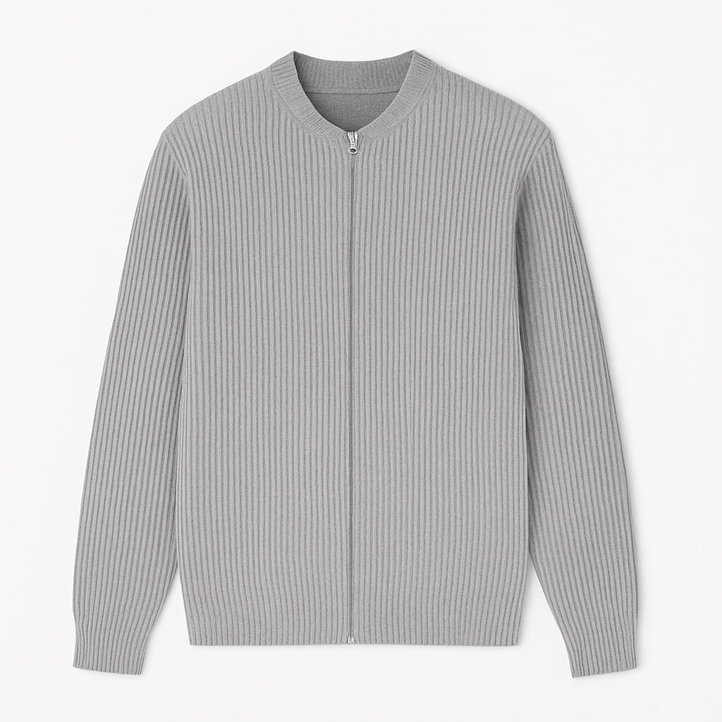 The Hero Classic Sweater with Zipper