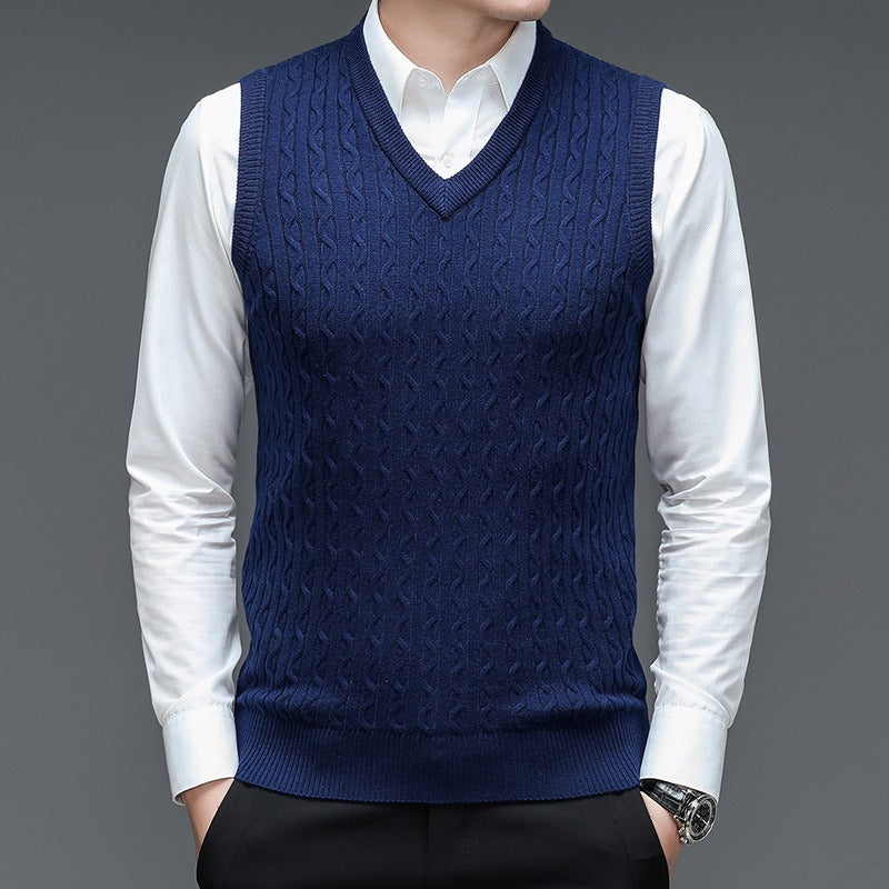 The Hero Wool Sweater Vest